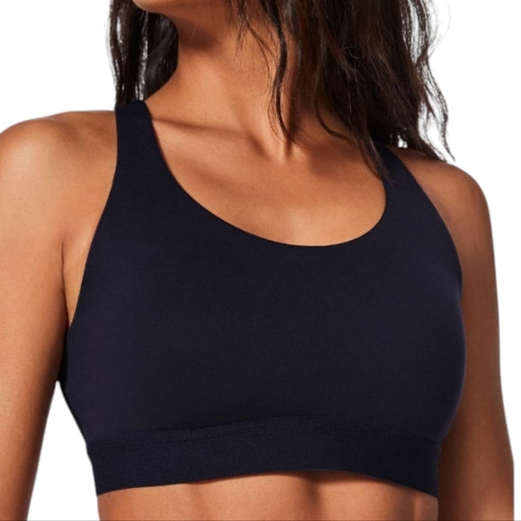 Lululemon Fresh in Mesh Bra Sizeβ 6 Navy - Picture 2 of 10